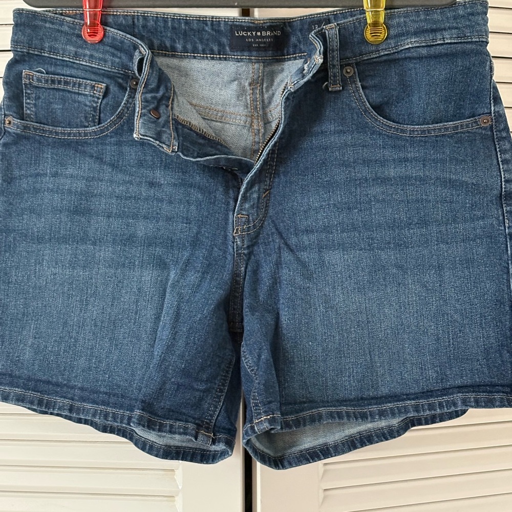 Lucky Brand Classic Blue Jean Shorts
